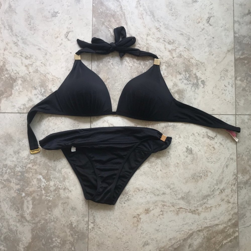 Victoria Secret Black Bikini with Brazilian Bottom